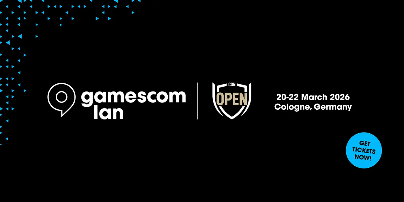 GamescomLAN x CGN Open 2026 banner
