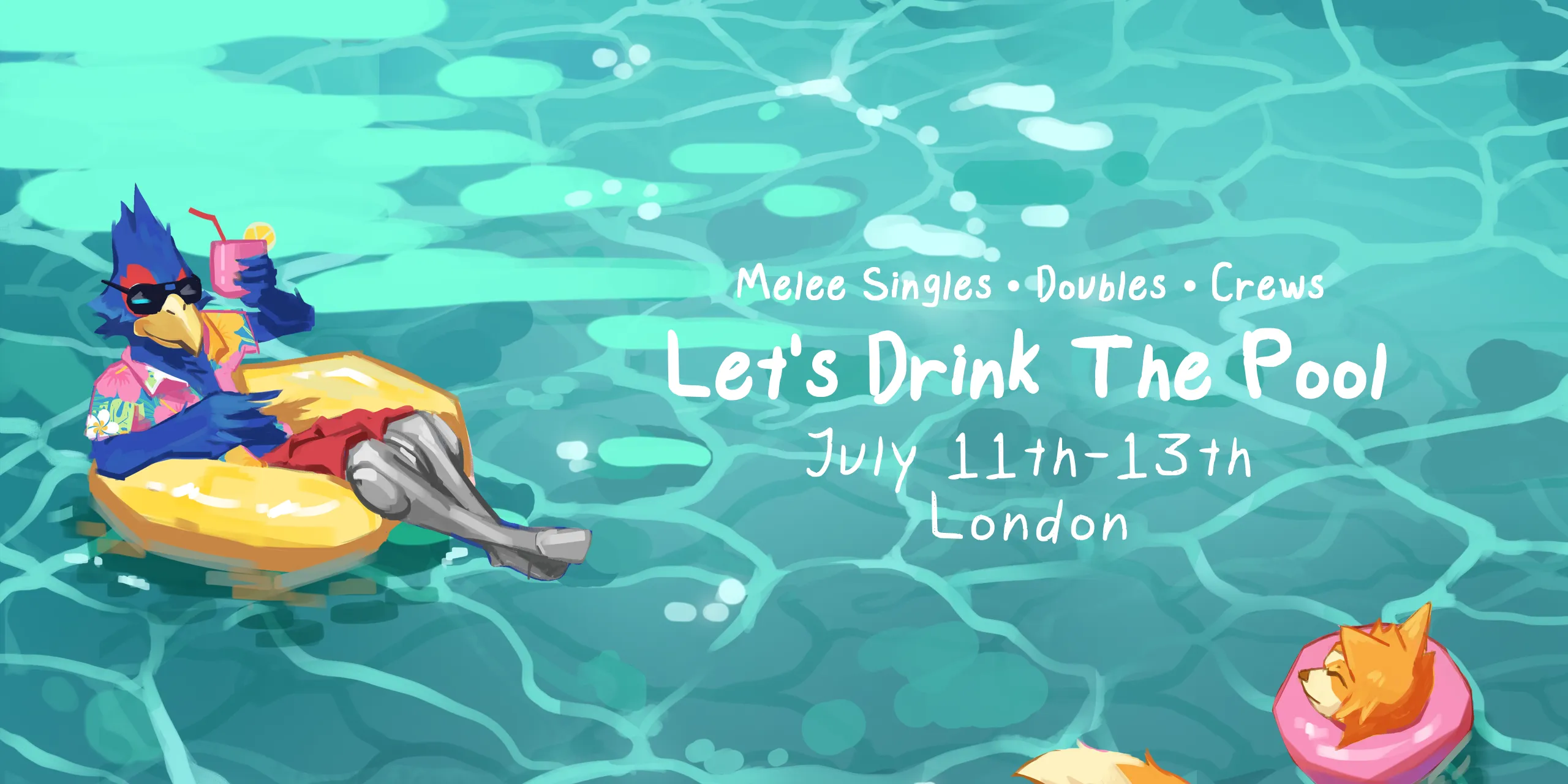 Let's Drink The Pool banner